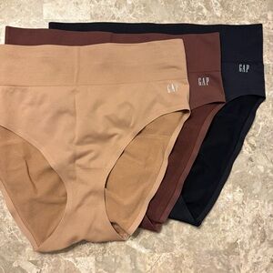 GAP Shaping Panties - Tan, Brown, and Black Set